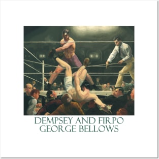 Dempsey and Firpo by George Bellows Posters and Art
